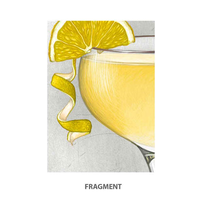 Daiquiri Cocktail Art Print S&G Studio fragment