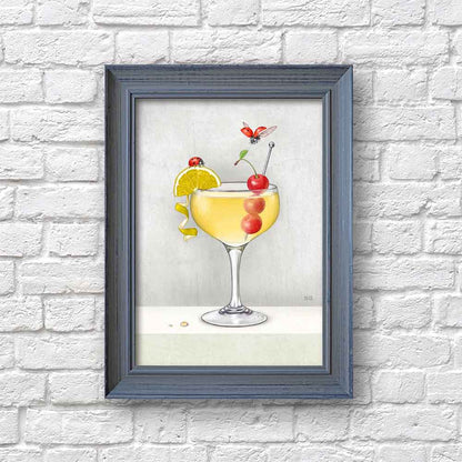 Daiquiri Cocktail Art Print S&G Studio