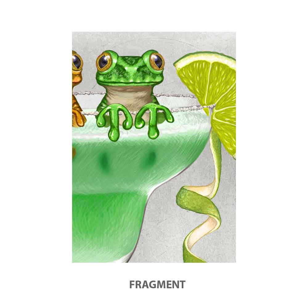 Frozen Margarita Art Print S&G Studio fragment