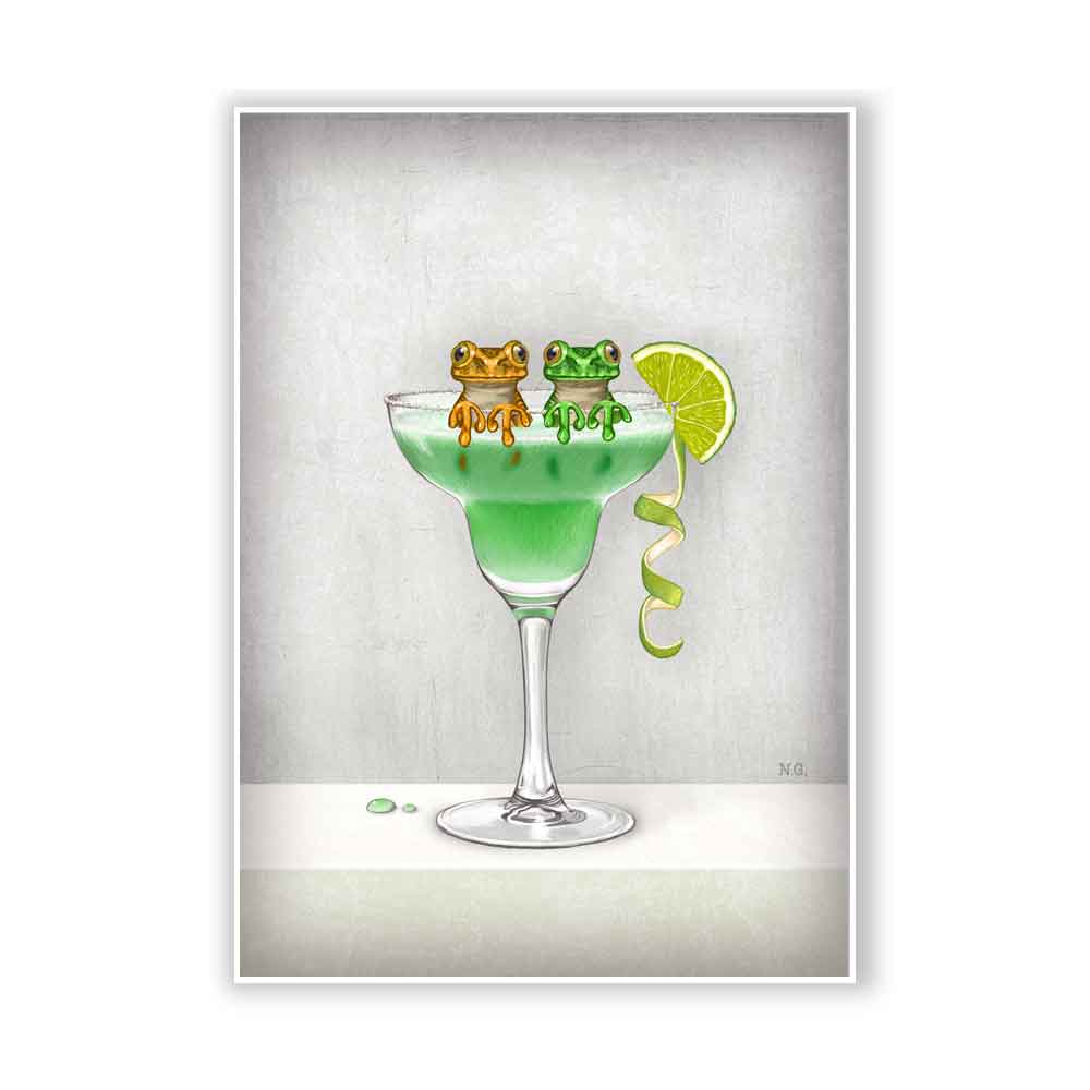 Frozen Margarita Art Print S&G Studio