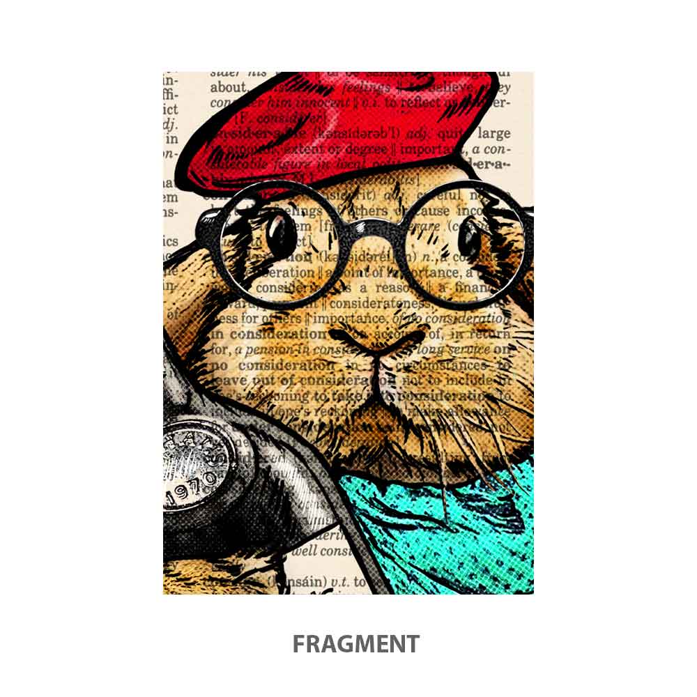 Rabbit with a Bottle art print S&G Studio fragment