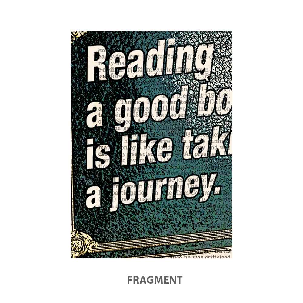 Reading motivational art print S&G Studio fragment