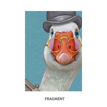 Mr. Goose art print S&G Studio fragment