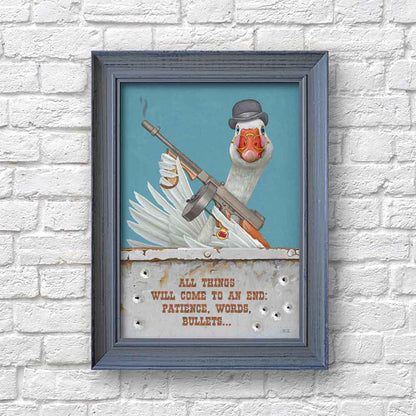 Mr. Goose art print S&G Studio