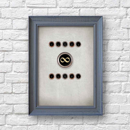 The Infinity symbol art print S&G Studio