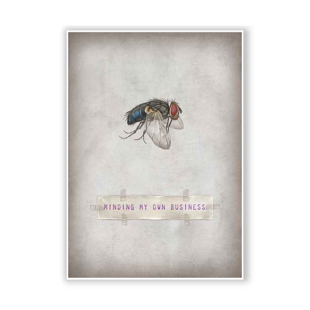 Fly Minimalist Art Print S&G Studio