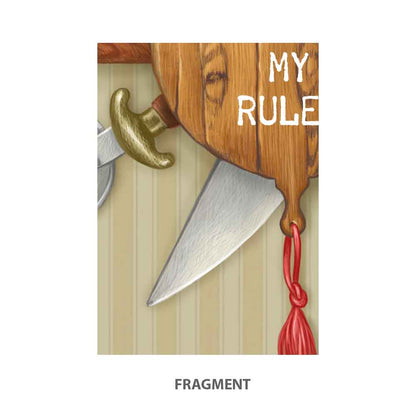 My kitchen - my rules! Art Print S&G Studio fragment