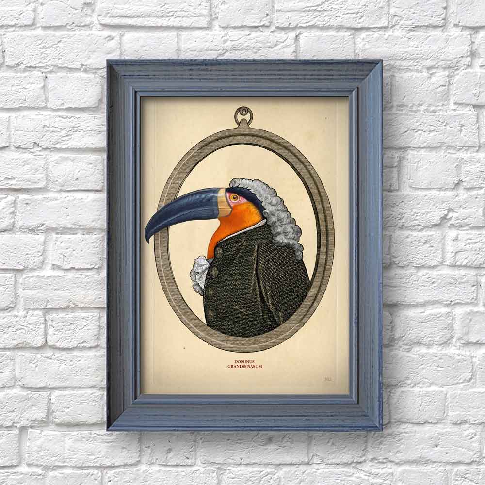 Toucan bird art print S&G Studio