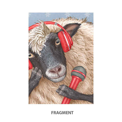 Singing Sheep Art Print S&G Studio fragment