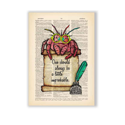 Oscar Wilde quote art print S&G Studio