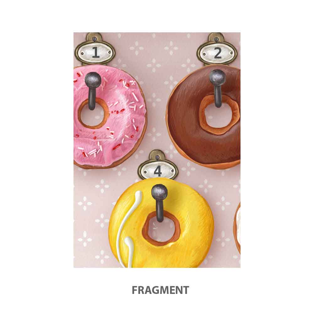 Donuts and Cupcakes Art Print S&G Studio fragment