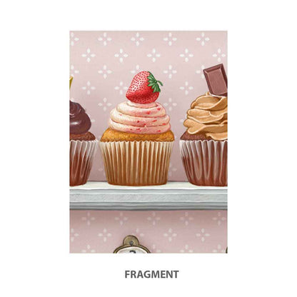 Donuts and Cupcakes Art Print S&G Studio fragment